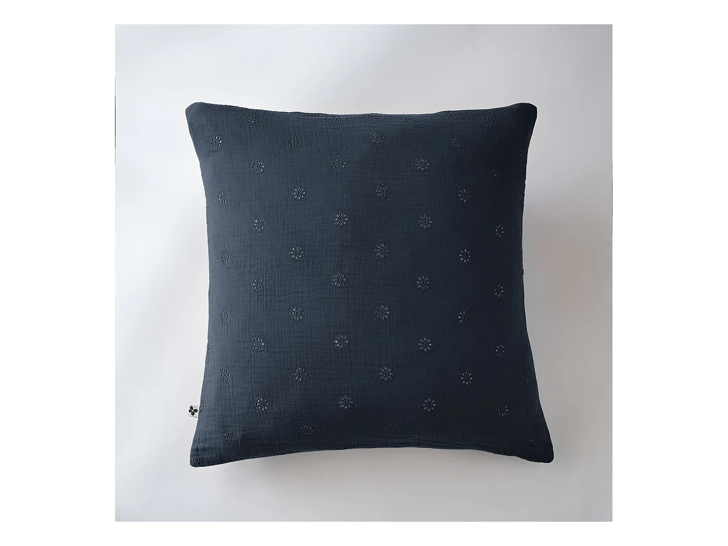 Taie d'oreiller 60 x 60 cm GAÏA BOHO Minuit