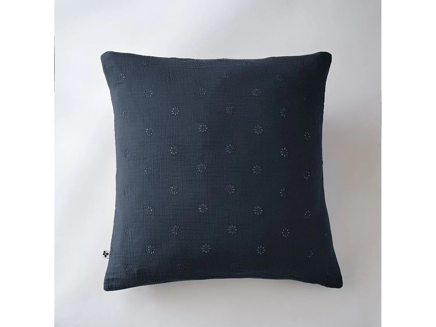 Taie d'oreiller 60 x 60 cm GAÏA BOHO Minuit