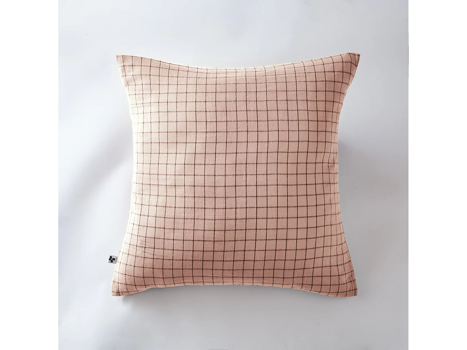 Taie d'oreiller 60 x 60 cm GAÏA MIX Guimauve