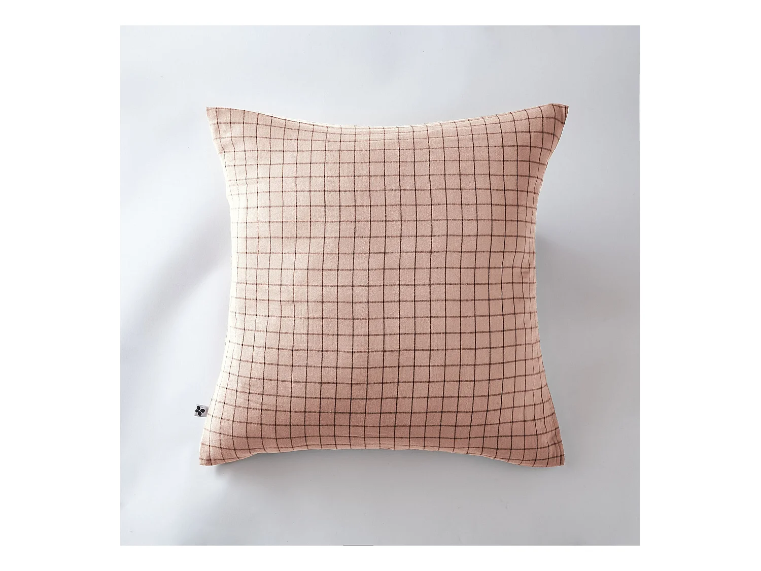 Taie d'oreiller 60 x 60 cm GAÏA MIX Guimauve