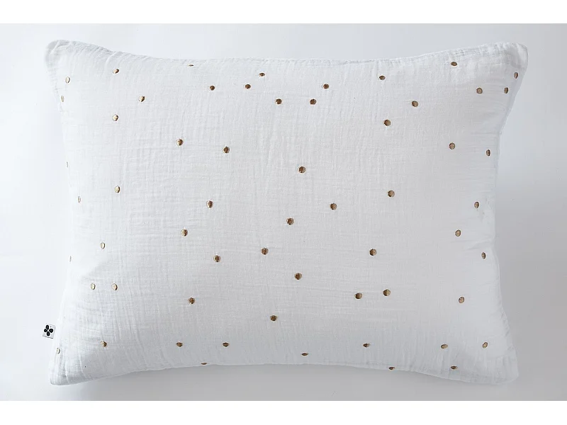 Taie d'oreiller 50 x 70 cm GAÏA CHIC Chantilly