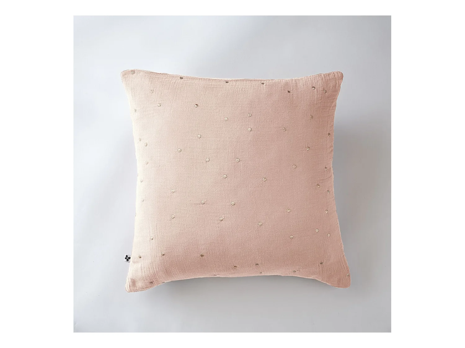 Taie d'oreiller 60 x 60 cm GAÏA CHIC Guimauve