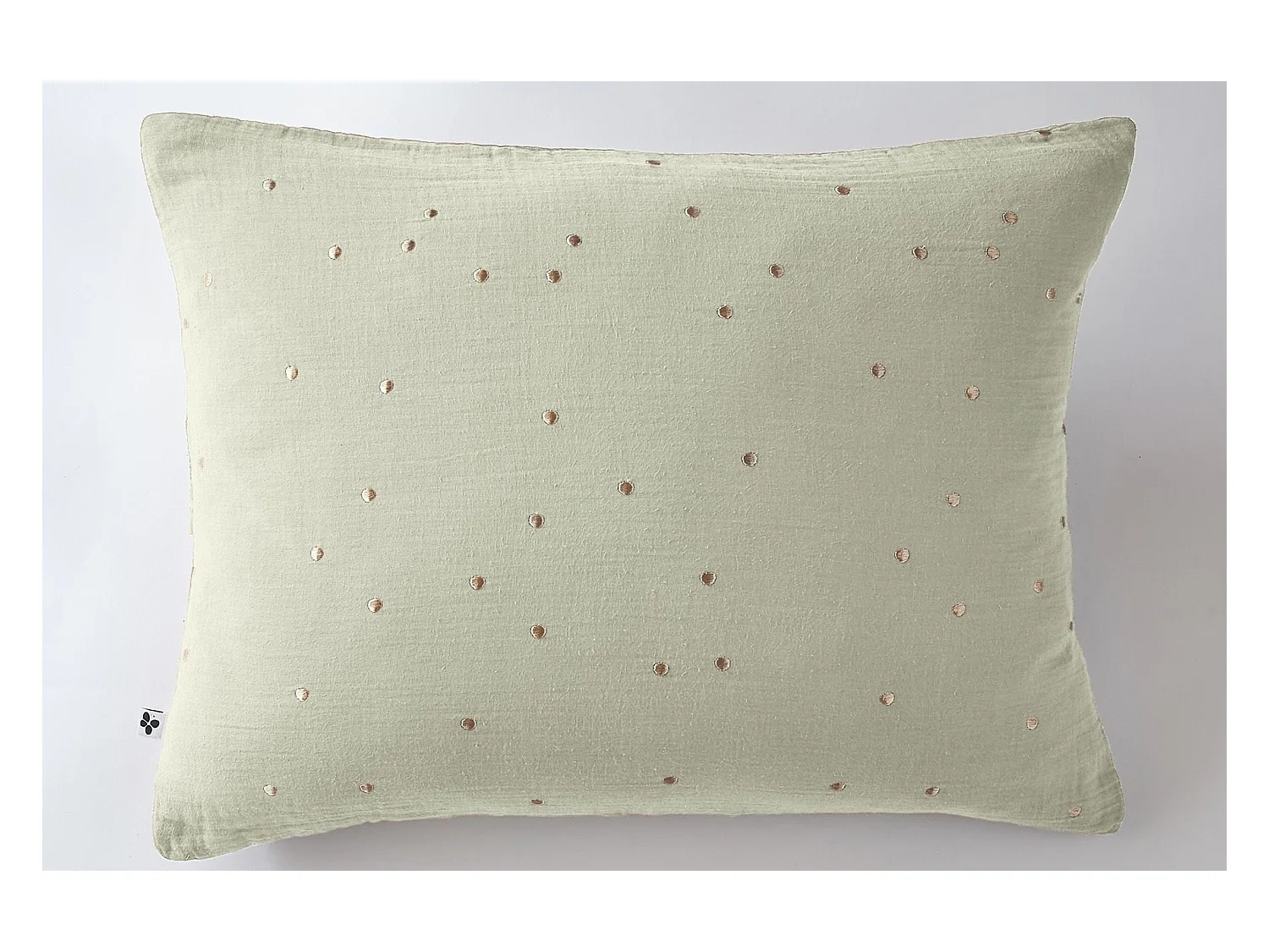 Taie d'oreiller 50 x 70 cm GAÏA CHIC Vert d'eau