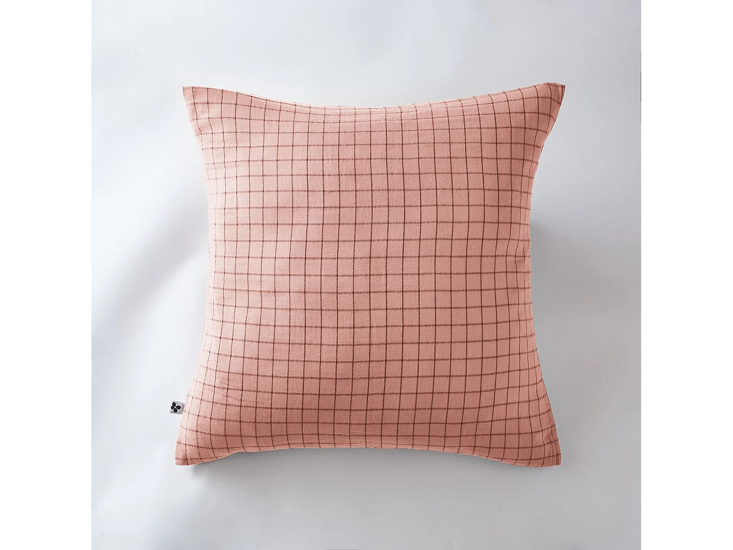 Taie d'oreiller 60 x 60 cm GAÏA MIX Rose pêche