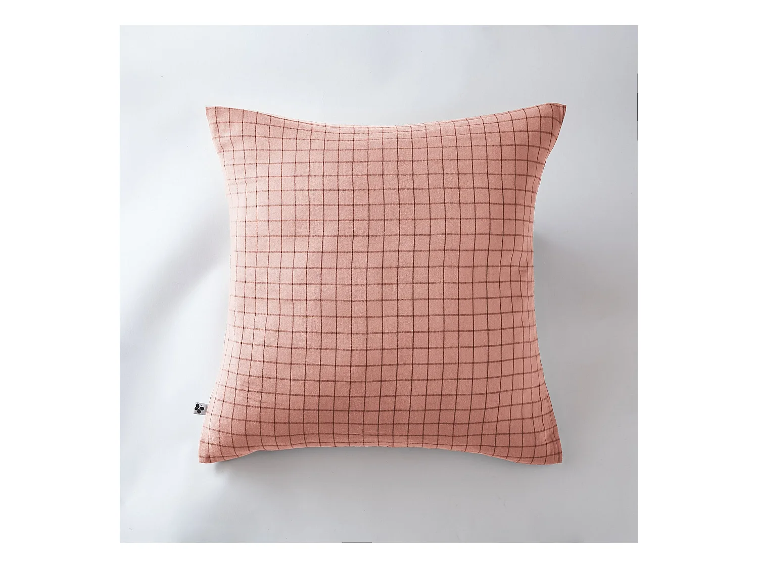 Taie d'oreiller 60 x 60 cm GAÏA MIX Rose pêche