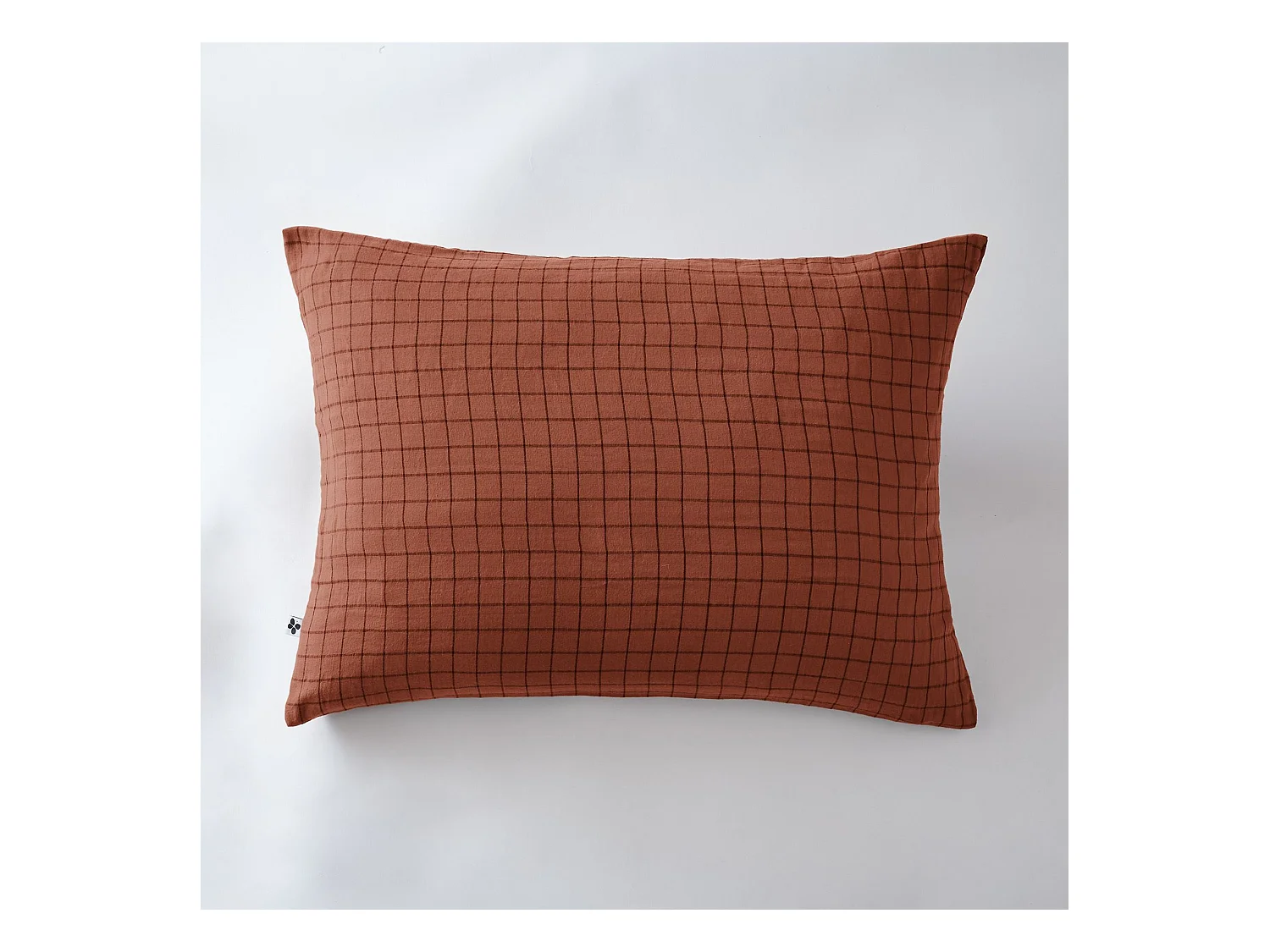 Taie d'oreiller 50 x 70 cm GAÏA MIX Terracotta