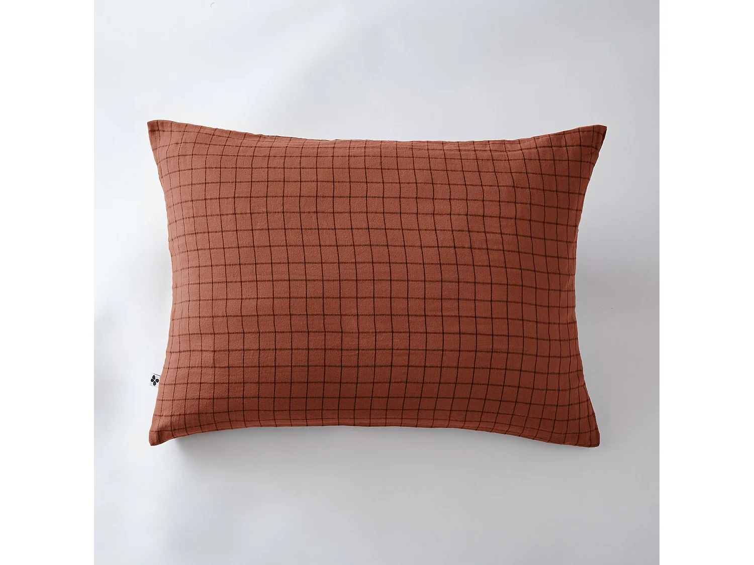 Taie d'oreiller 50 x 70 cm GAÏA MIX Terracotta