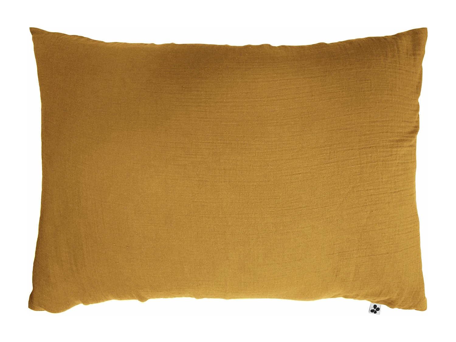 Taie d'oreiller 50 x 70 cm GAÏA Safran