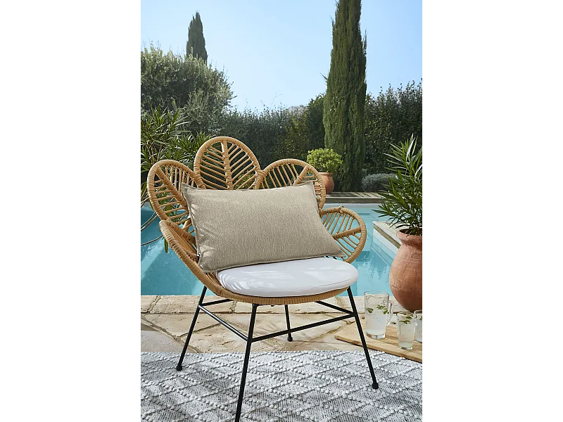 Housse de Coussin 40 x 60 cm NAÏA Sable