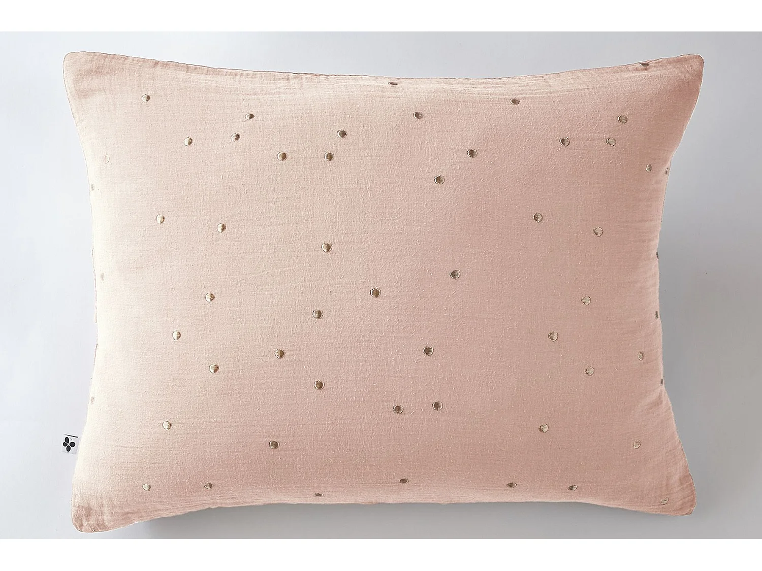 Taie d'oreiller 50 x 70 cm GAÏA CHIC Guimauve