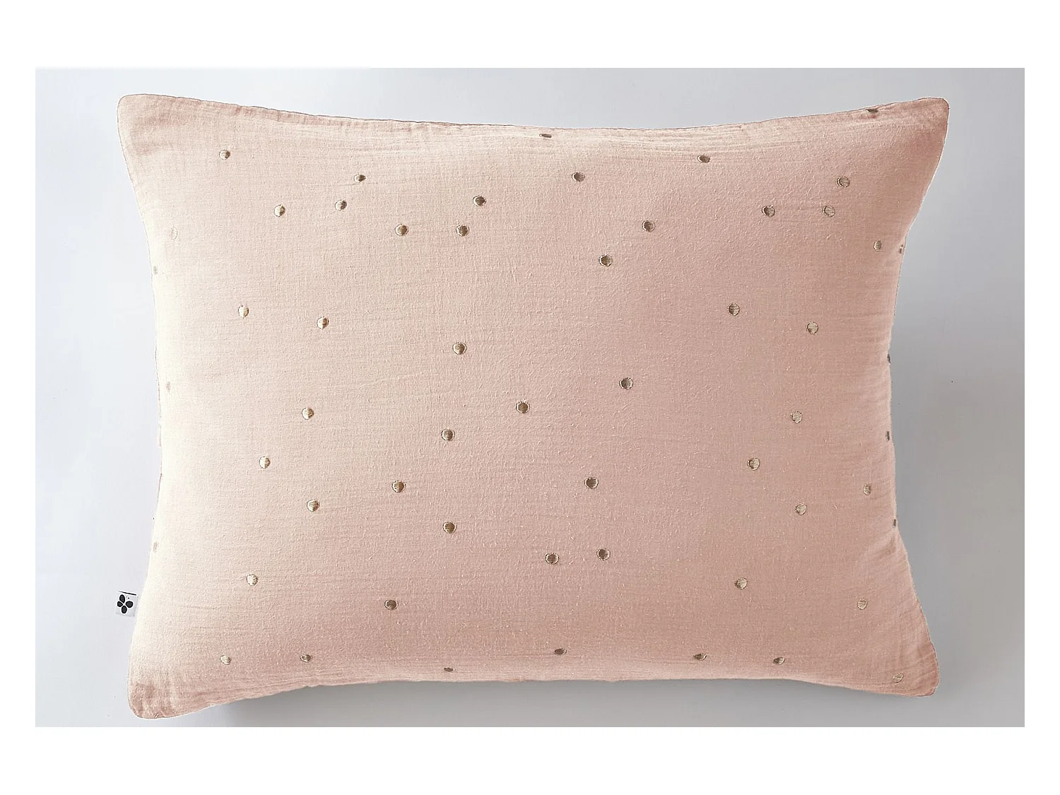 Taie d'oreiller 50 x 70 cm GAÏA CHIC Guimauve