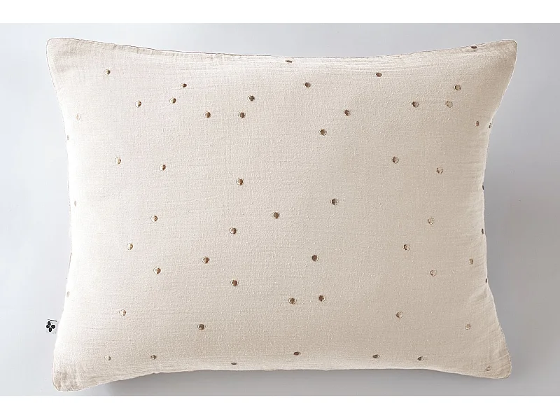 Taie d'oreiller 50 x 70 cm GAÏA CHIC Pampa