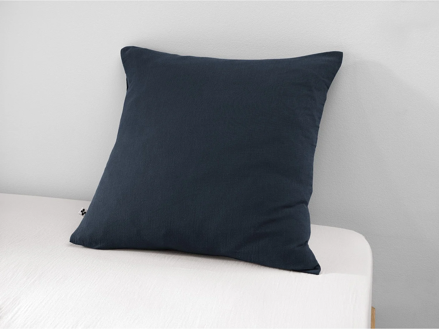 Taie d'oreiller 60 x 60 cm GAÏA Minuit