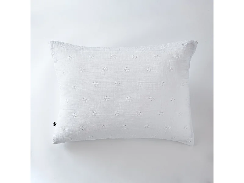 Taie d'oreiller 50 x 70 cm GAÏA BOHO Chantilly