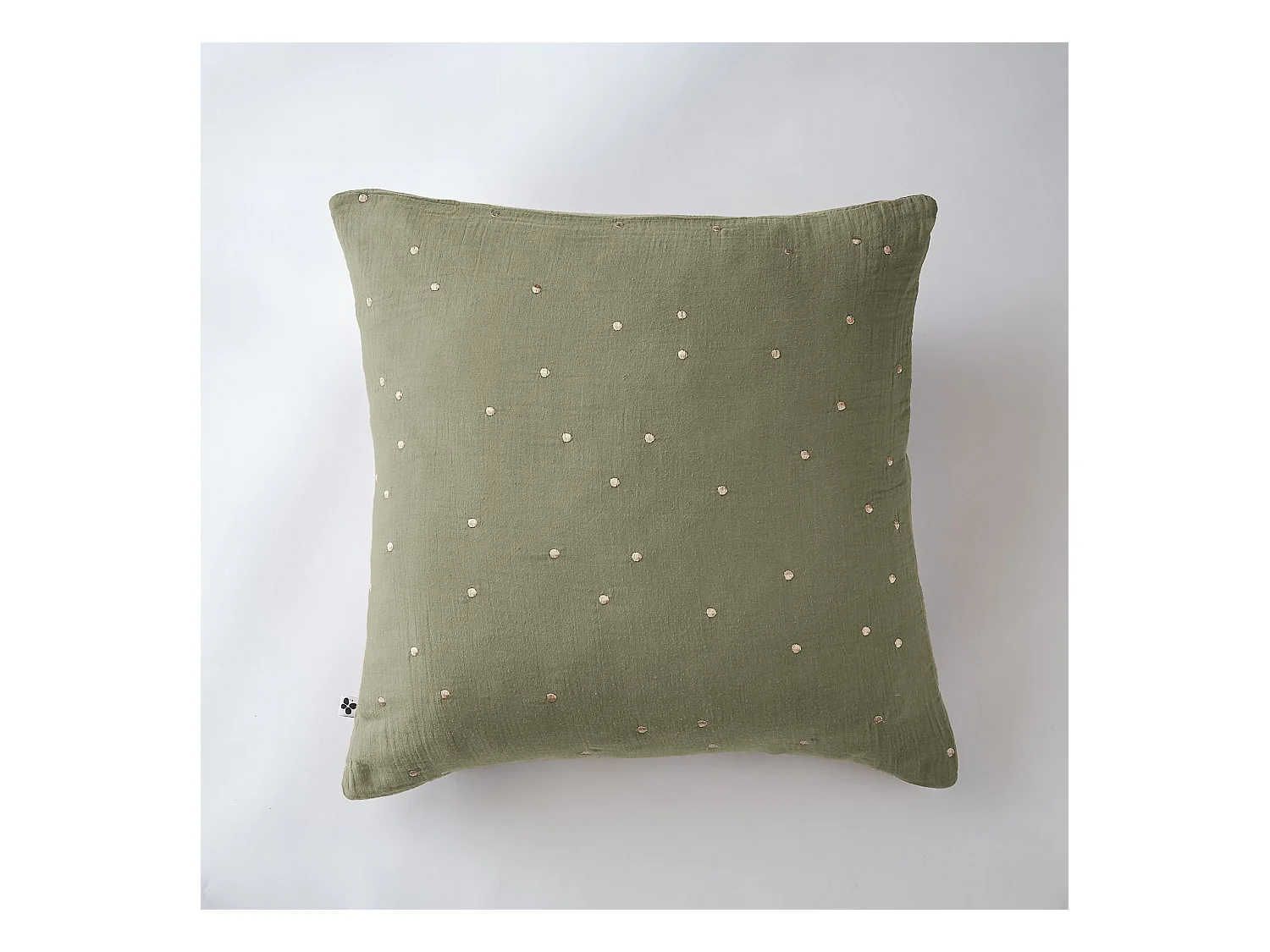 Taie d'oreiller 60 x 60 cm GAÏA CHIC Romarin