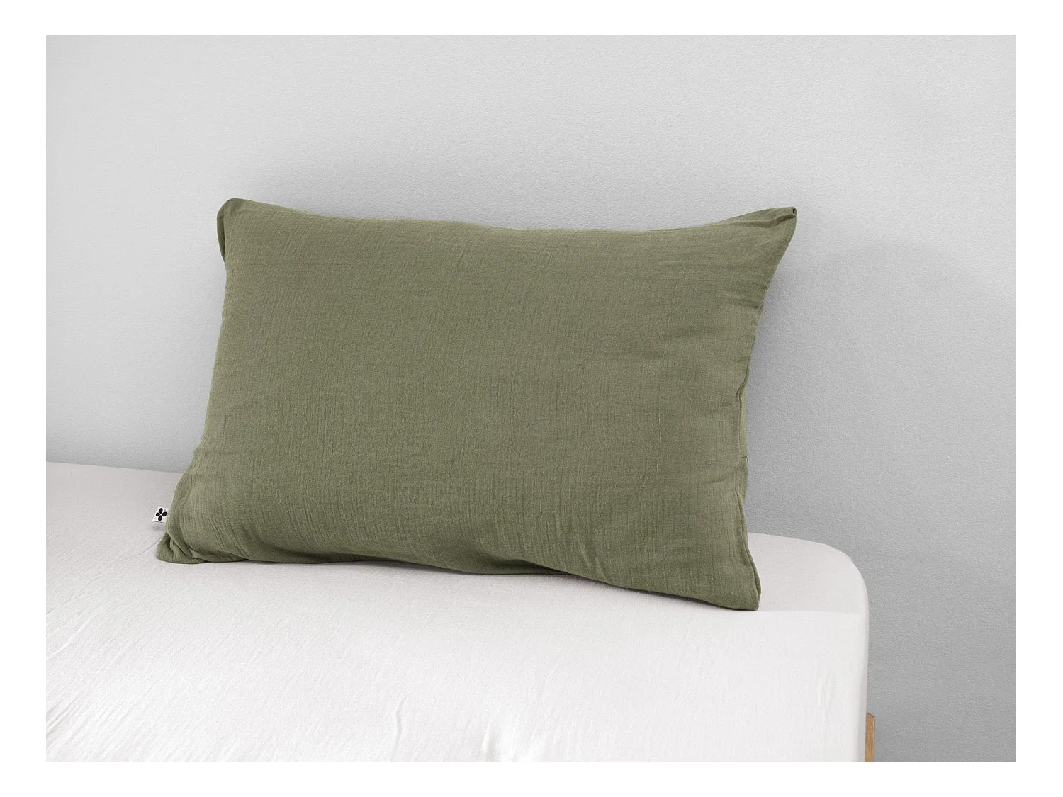 Taie d'oreiller 50 x 70 cm GAÏA Romarin