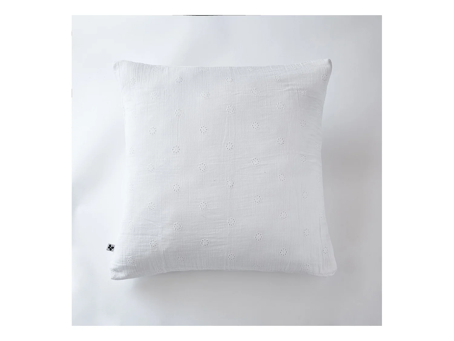 Taie d'oreiller 60 x 60 cm GAÏA BOHO Chantilly