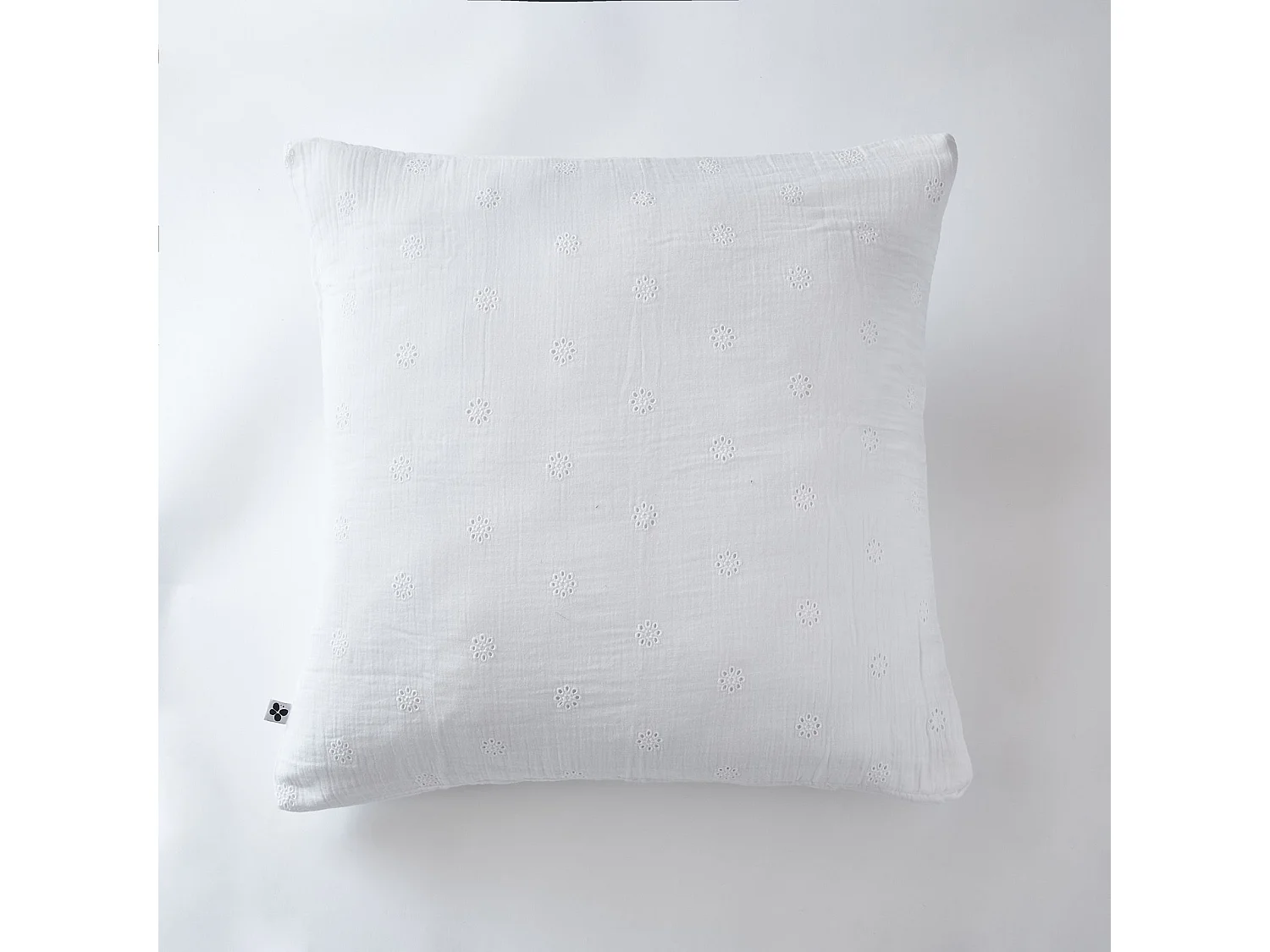 Taie d'oreiller 60 x 60 cm GAÏA BOHO Chantilly