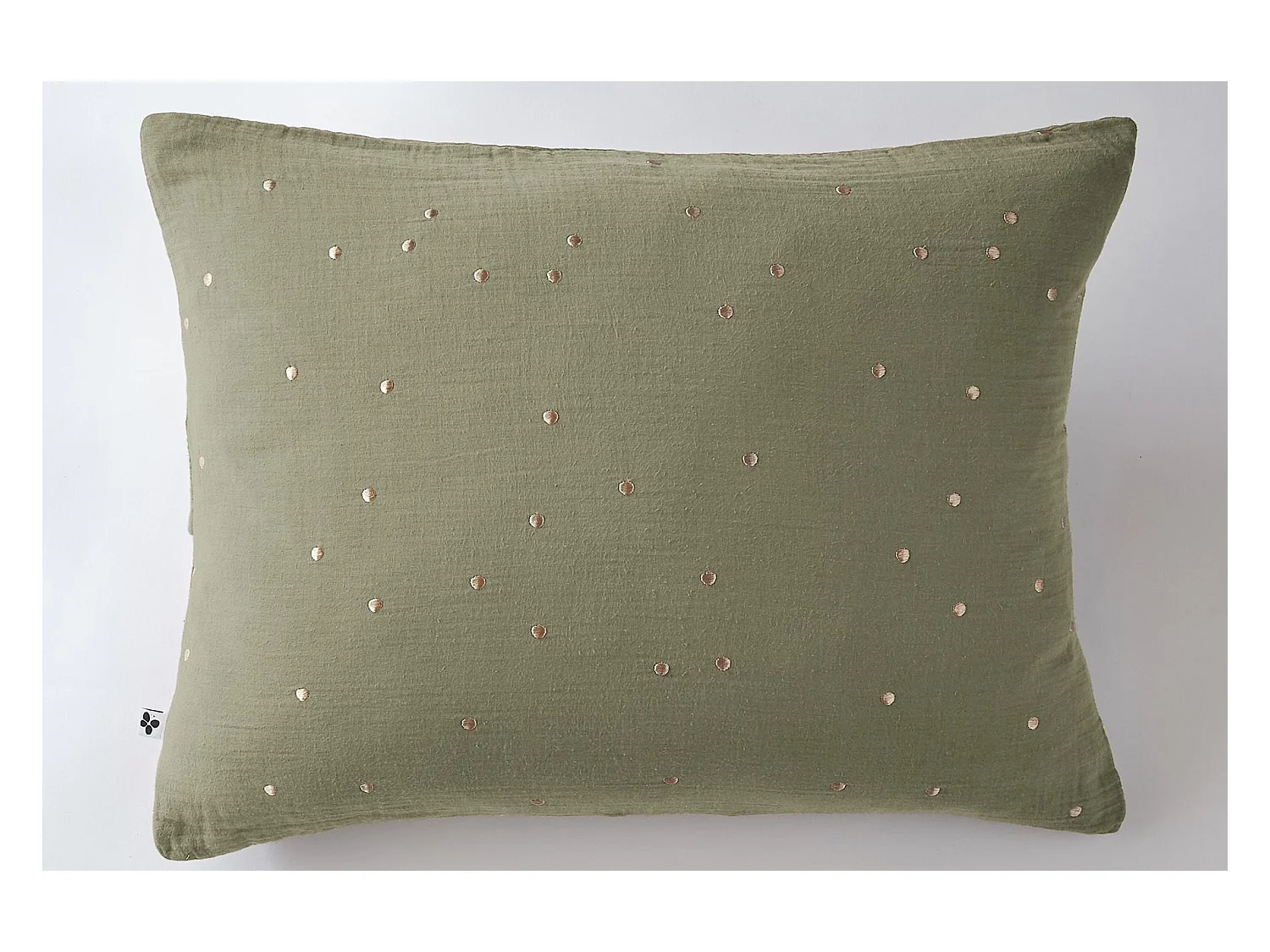 Taie d'oreiller 50 x 70 cm GAÏA CHIC Romarin