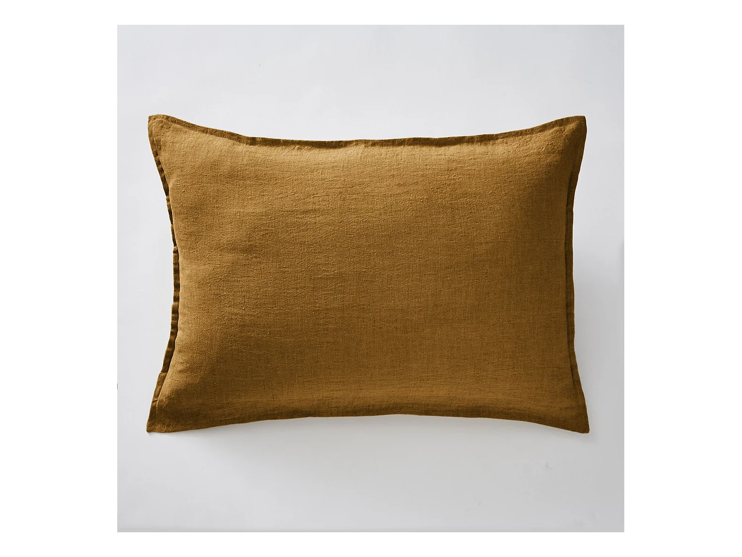 Taie d'oreiller 50 x 70 cm SOLINE Caramel