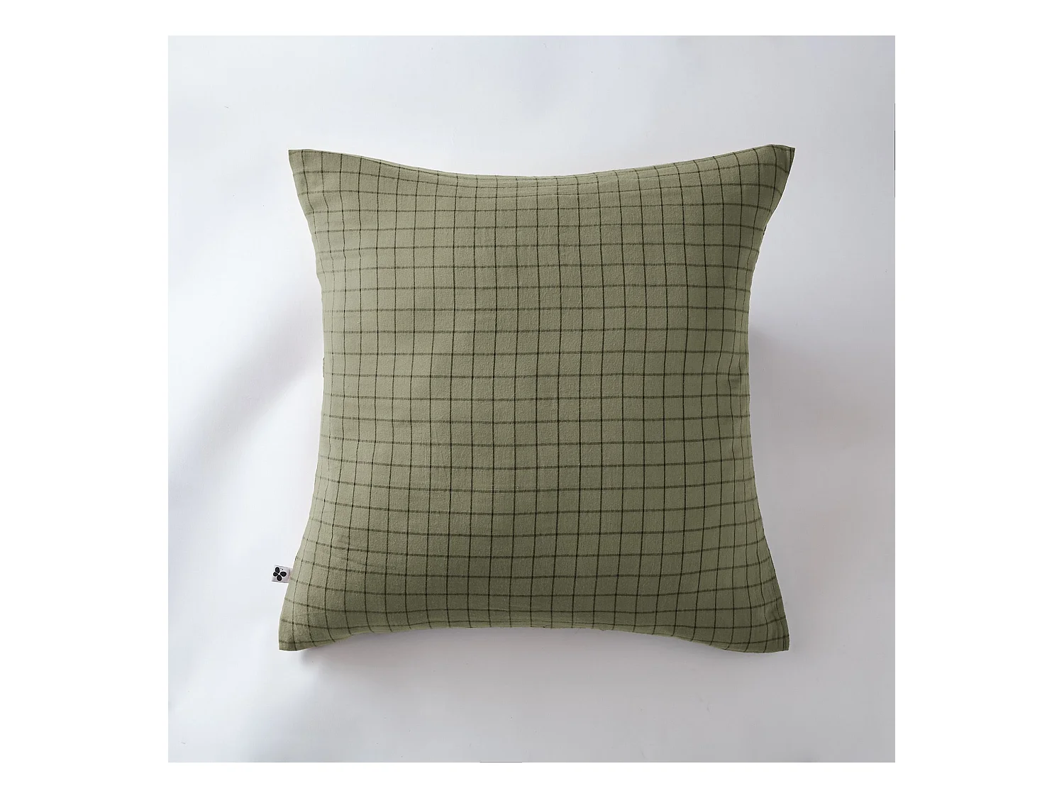Taie d'oreiller 60 x 60 cm GAÏA MIX Romarin