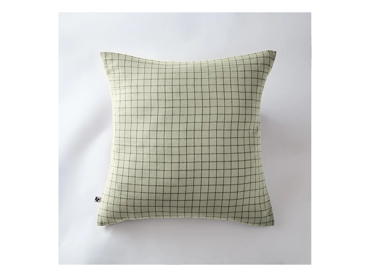 Taie d'oreiller 60 x 60 cm GAÏA MIX Vert d'eau