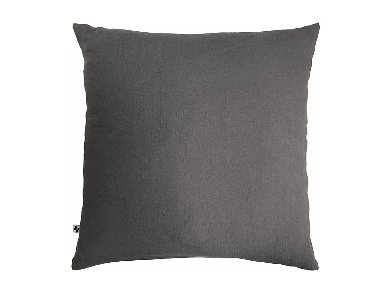 Taie d'oreiller 60 x 60 cm GAÏA Granit