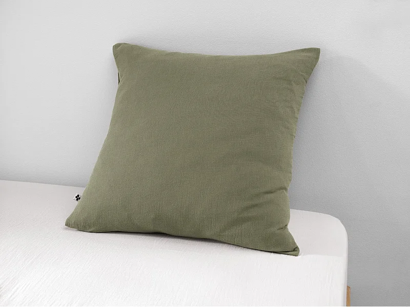 Taie d'oreiller 60 x 60 cm GAÏA Romarin