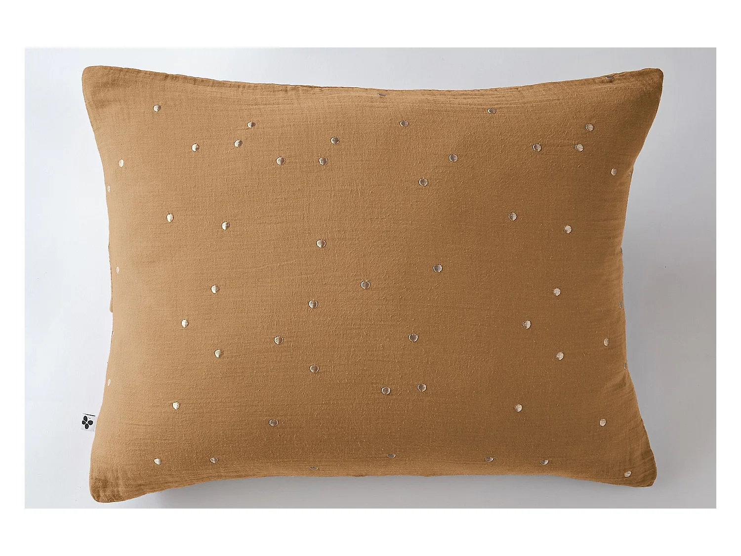 Taie d'oreiller 50 x 70 cm GAÏA CHIC Camel