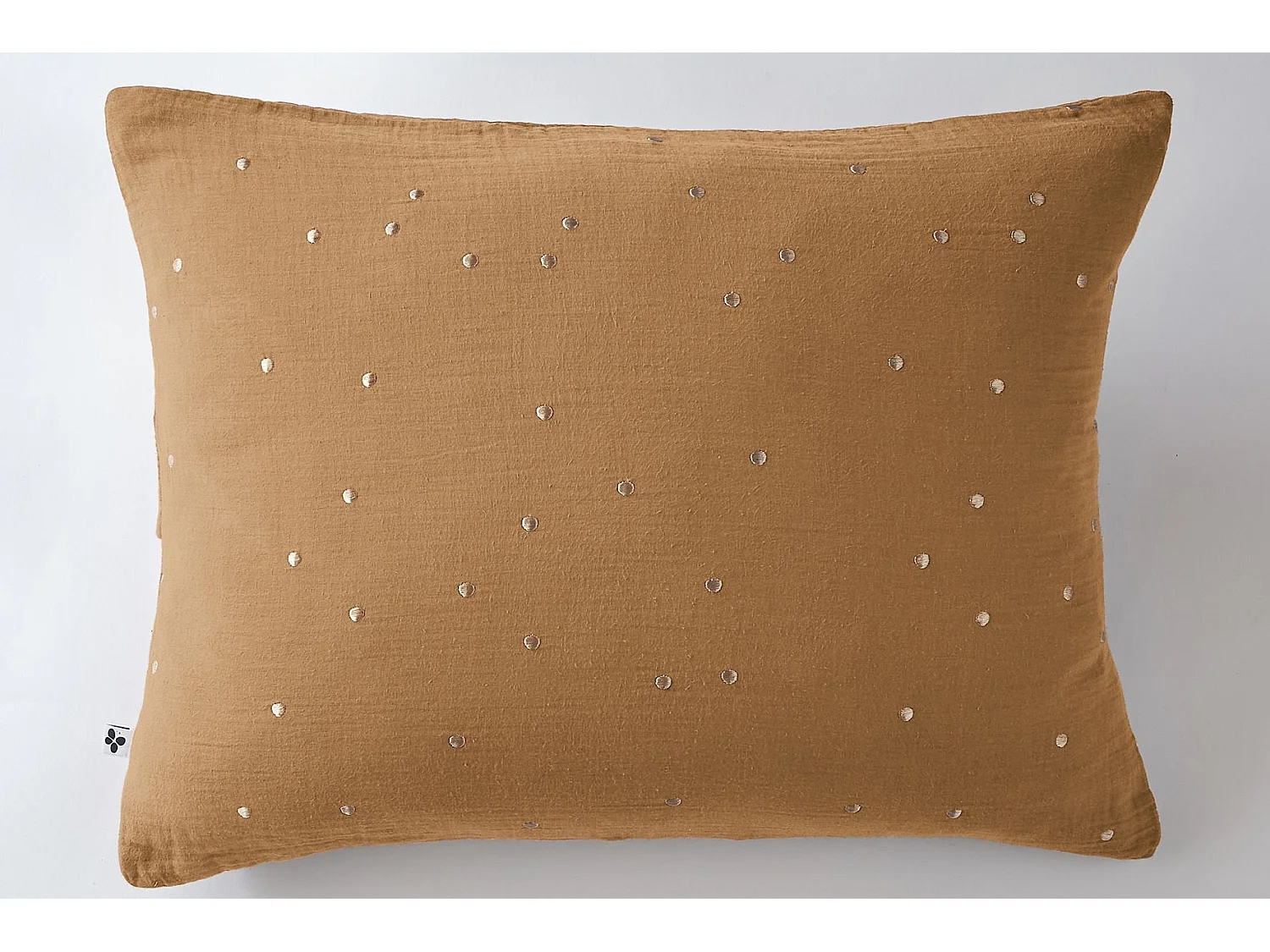 Taie d'oreiller 50 x 70 cm GAÏA CHIC Camel