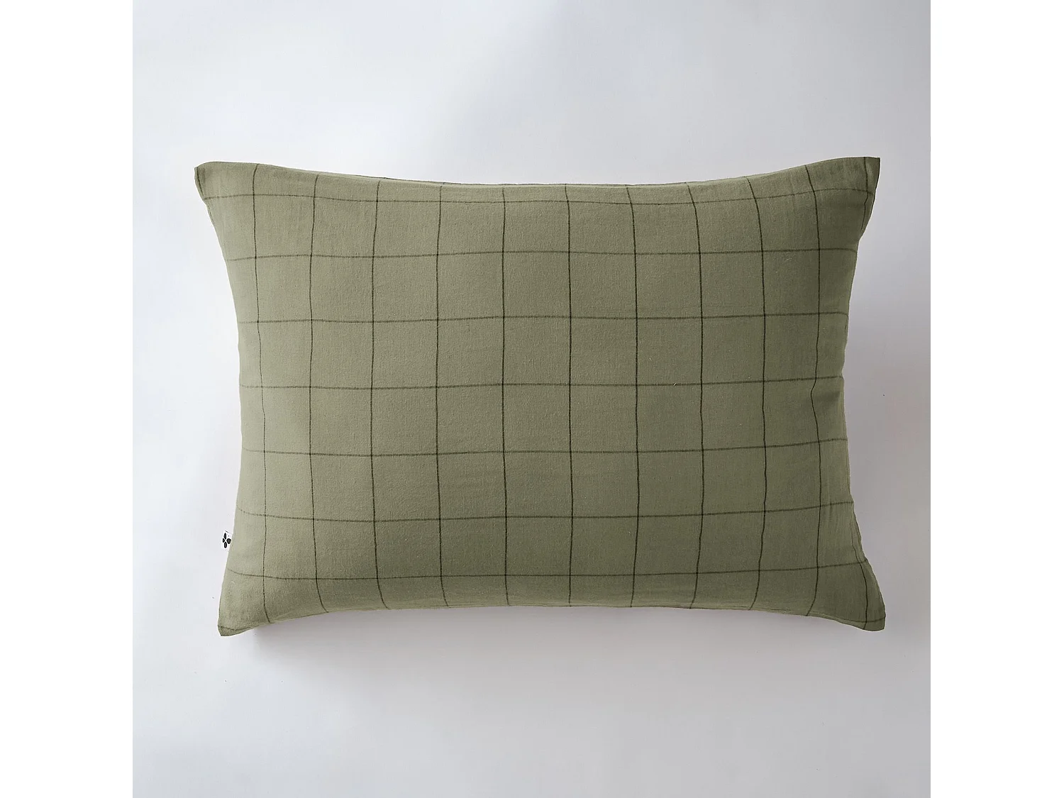 Taie d'oreiller 50 x 70 cm GAÏA MATCH Romarin