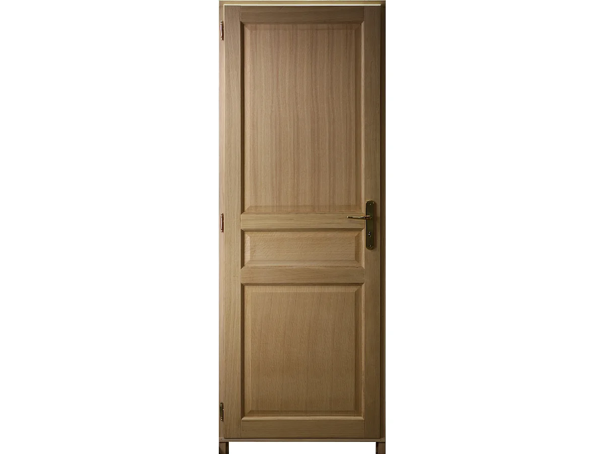 PLACA BLOQUE PUERTA Roble DERECHA ANCHO CRUZADO 73 DERECHA CARPINTERÍA LD