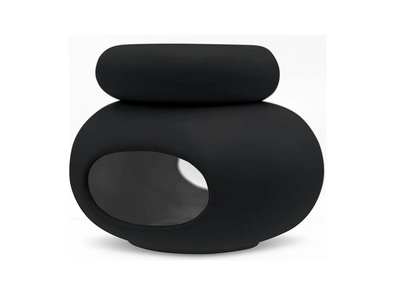 Brûleur céramique Minimal noir