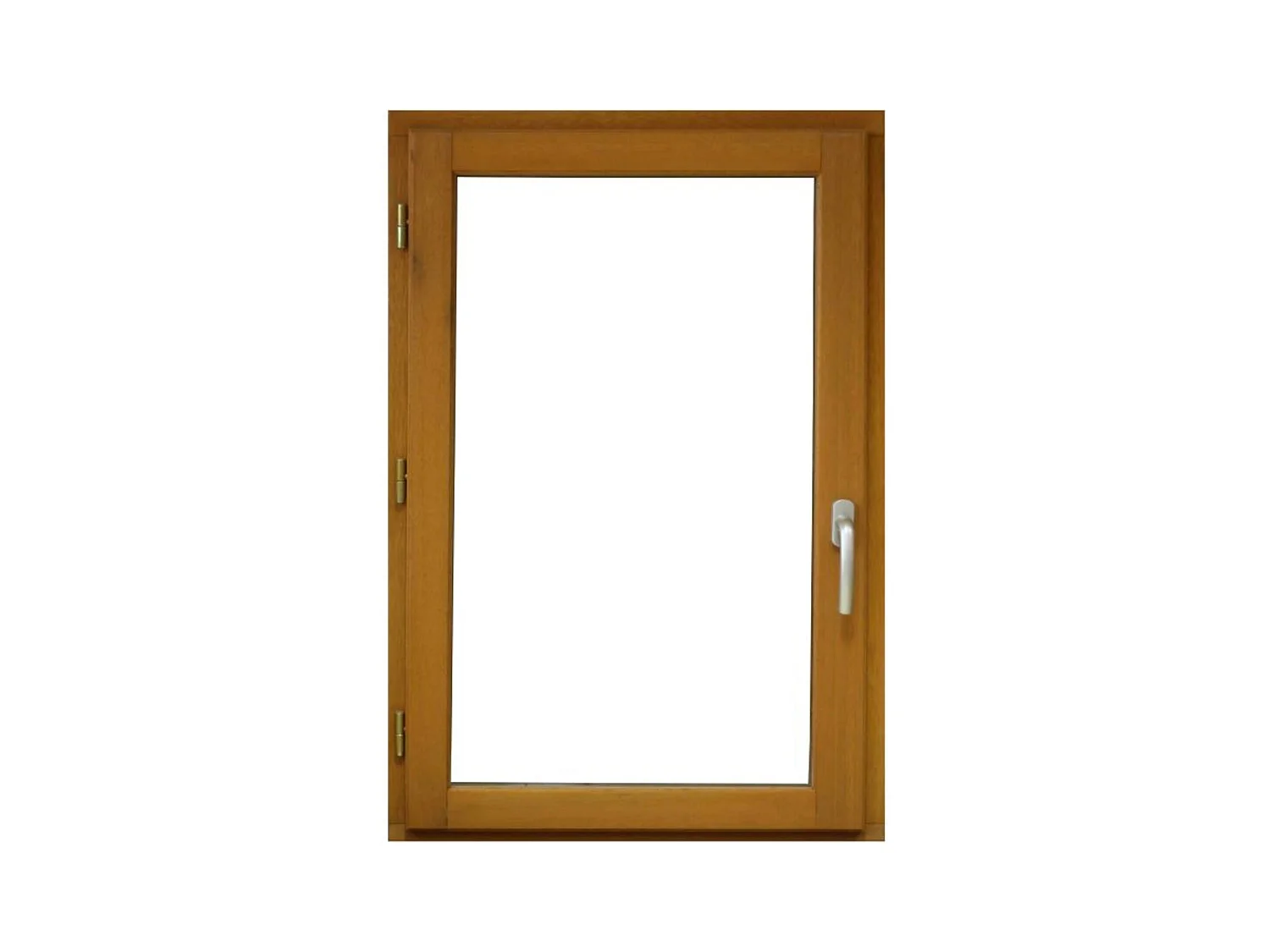 Fenetre Bois 1 Vantail H45 X L60 Tirant Gauche Cotes Tableau + Poignee (ref 010220f9) Gd Menuiseries