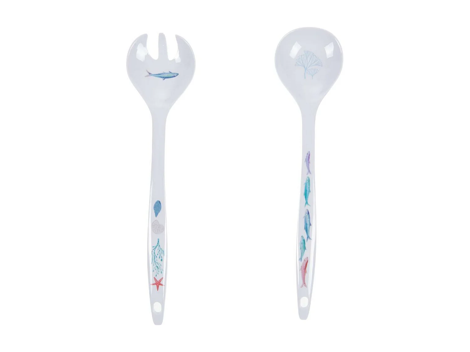 Couverts à salade Isao en mélamine