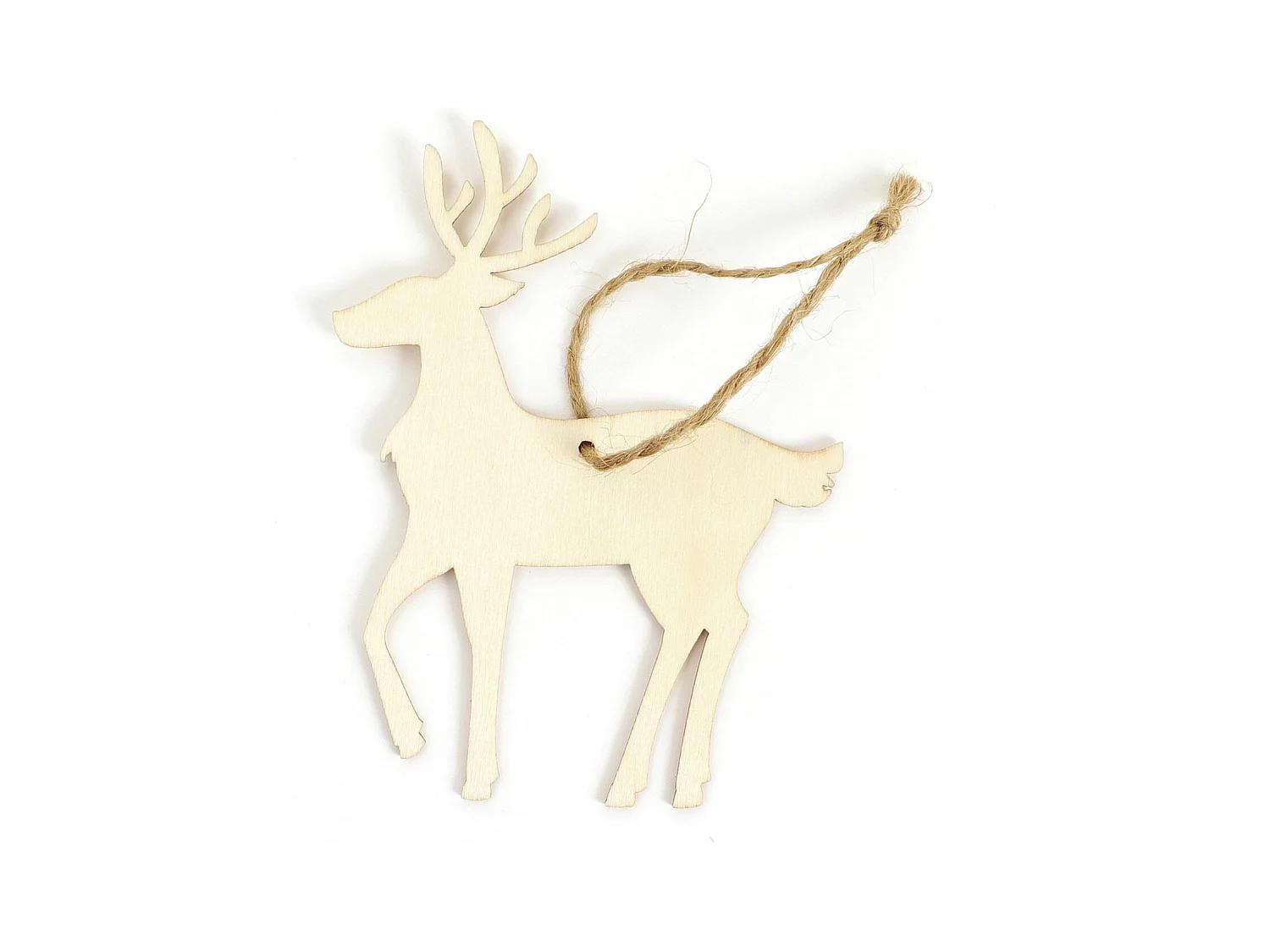 Décoration de Noël en bois - Renne