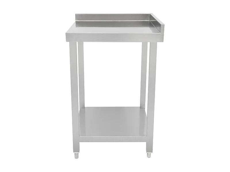 Modulaire Cocktail Bar Hoekopstelling Met Spatwand Roestvrij Staal 85 x 55 x 55cm