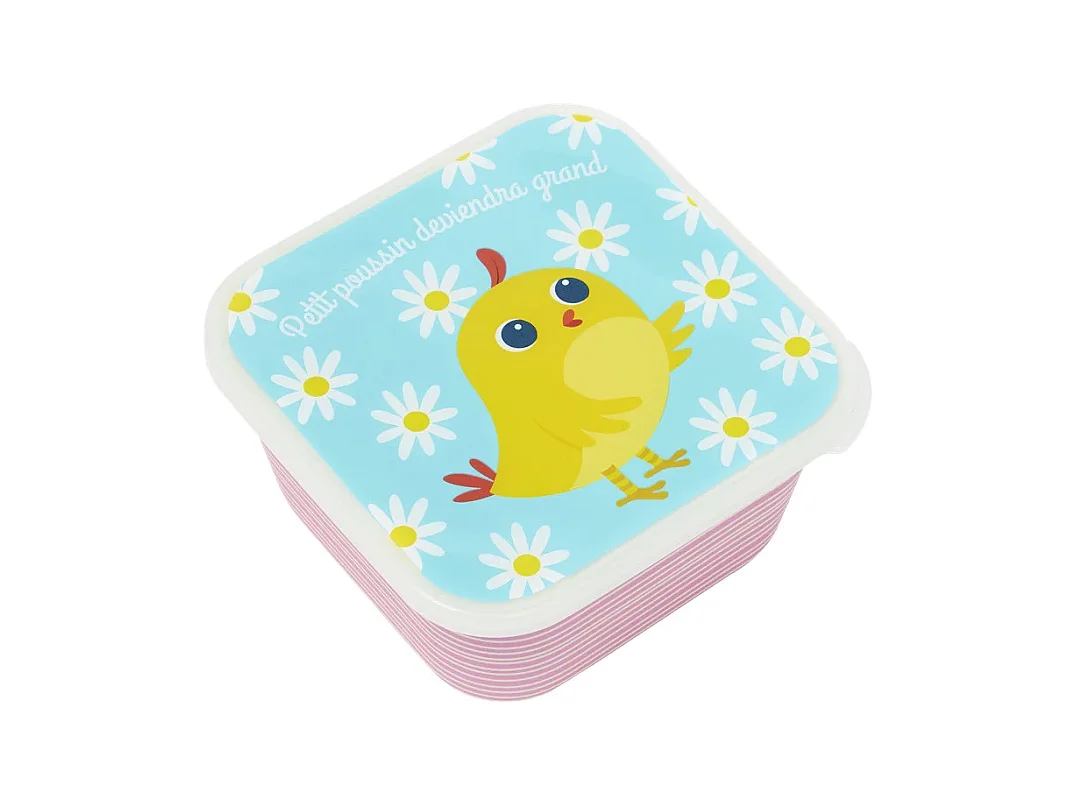 Boîte à goûter - Petit poussin