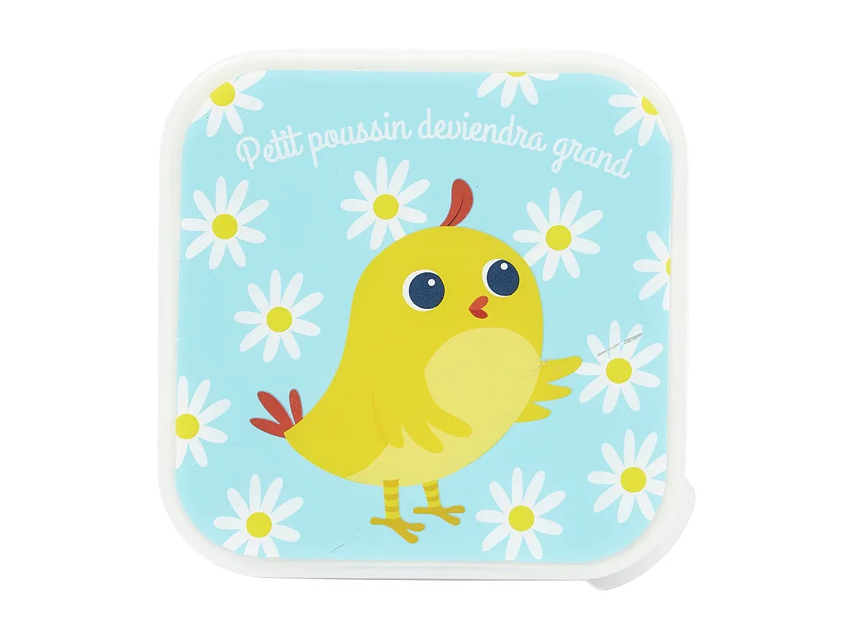 Boîte à goûter - Petit poussin