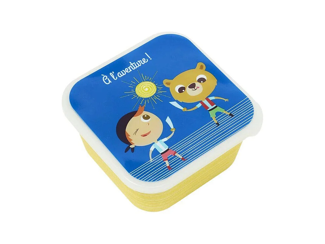 Boîte à goûter - Ourson pirate