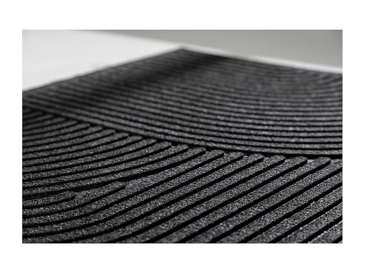 Paillasson Design "Valentino" 60x90cm Noir