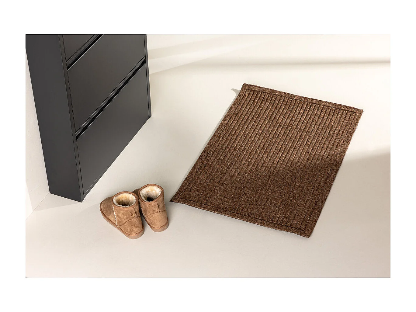 Paillasson Déco "Bosse" 60x90cm Marron