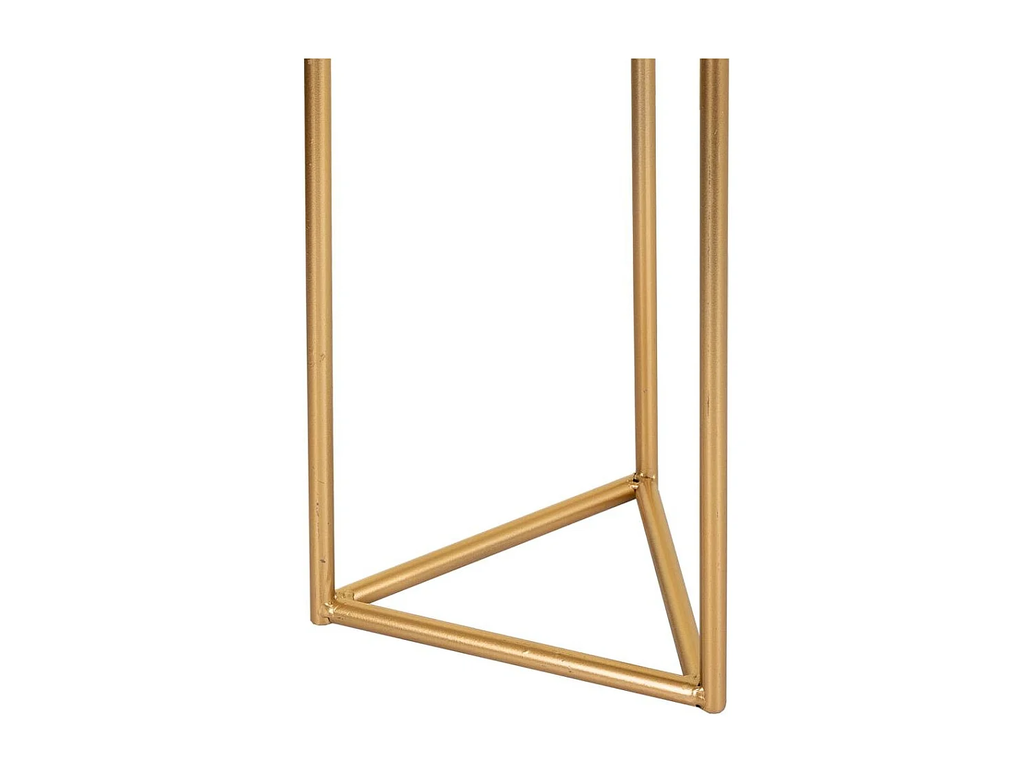 Jardinière avec base en métal 23x23x60h cm