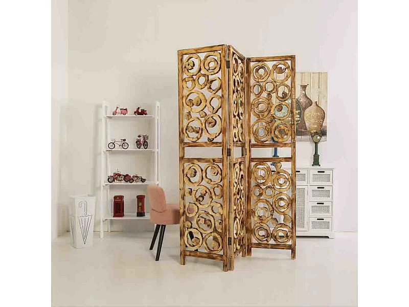 Suporte em metal branco 20x20x50 cm