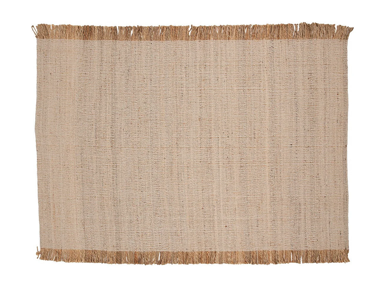 Tapis Déco en Jute "Emilio" 160x230cm Naturel