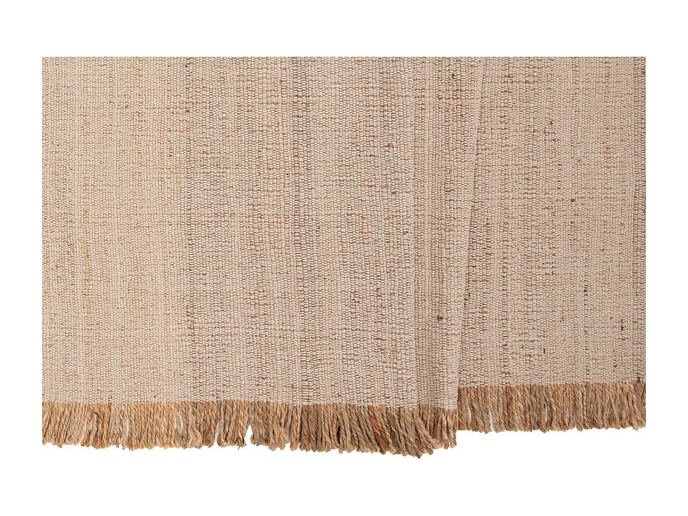 Tapis Déco en Jute "Emilio" 160x230cm Naturel