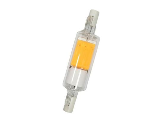 vente unique Ampoule led R7s 78mm 5W 500lm verre d.16mm 3000K