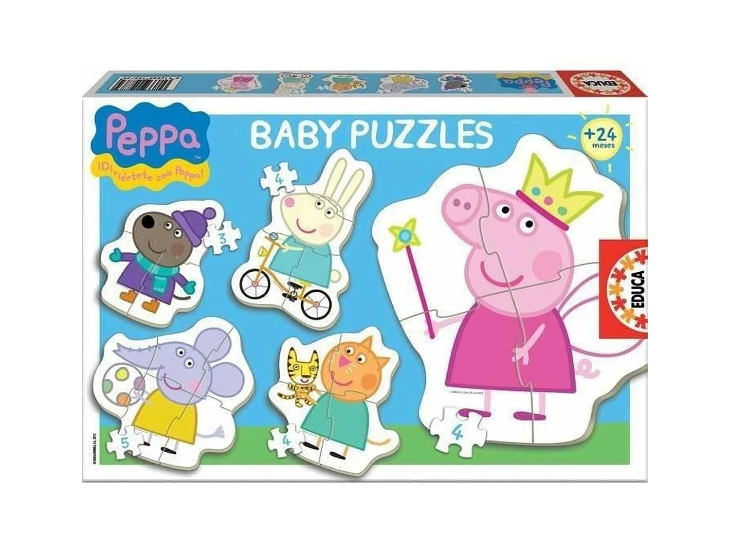 Puzzle enfant Peppa Pig 24 pièces