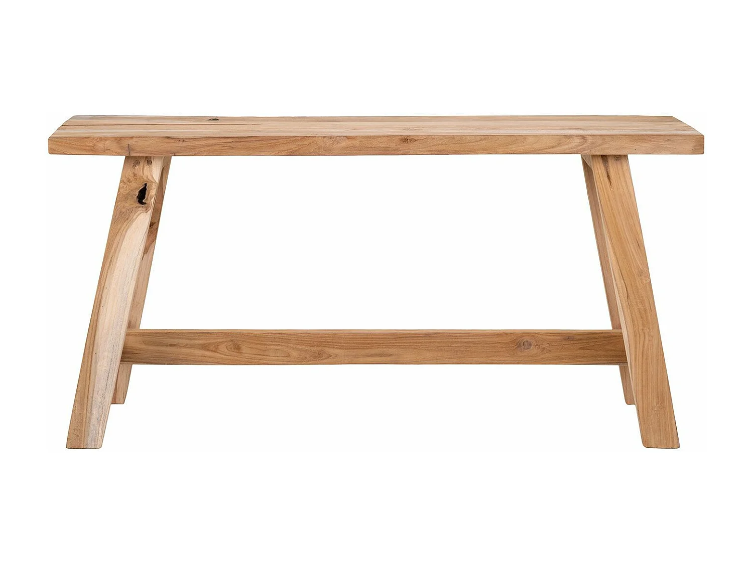 Banc + Tabouret en teck BARCELONA 50/ 90 cm