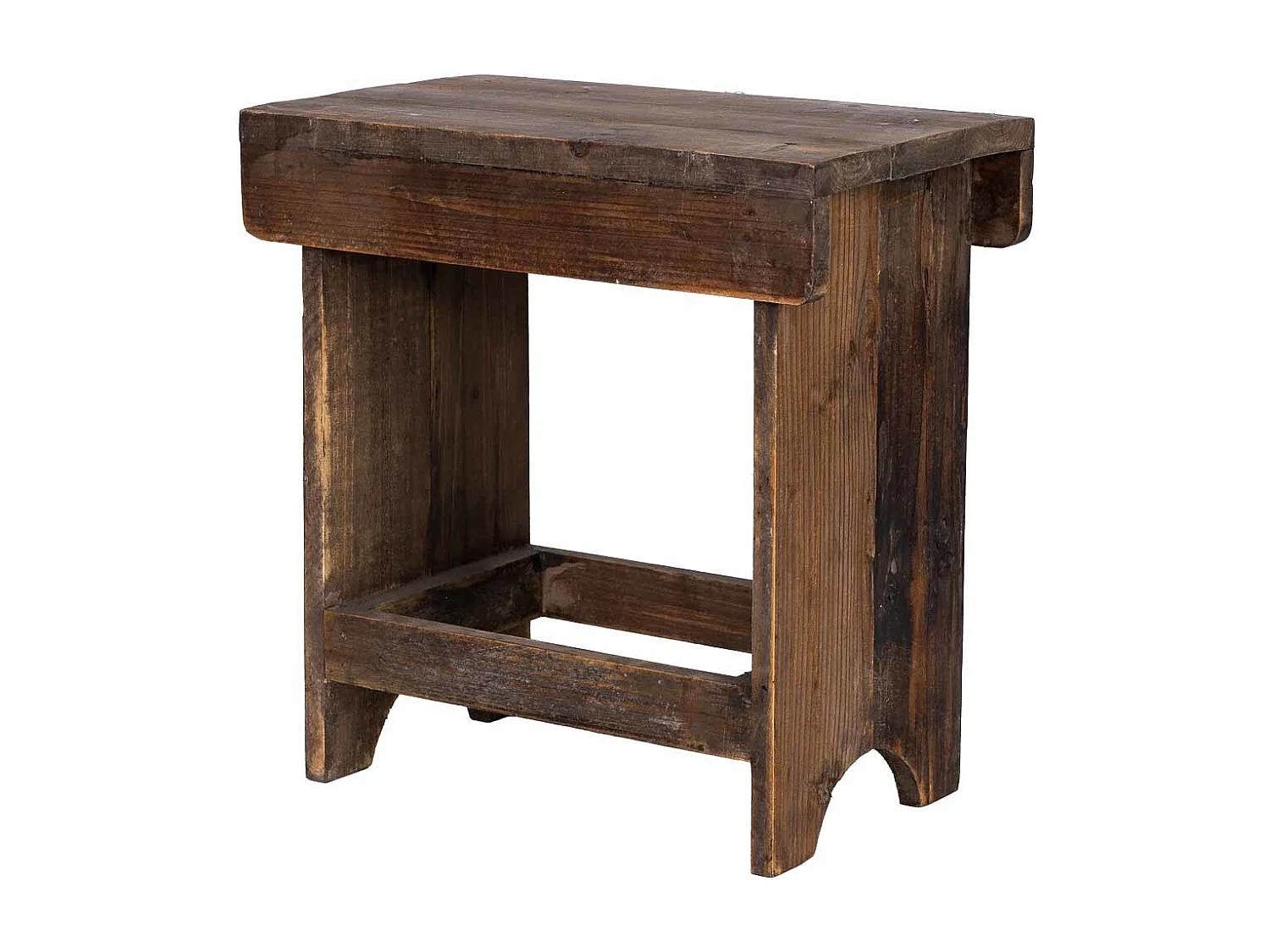Tabouret en bois 42x25x43h cm